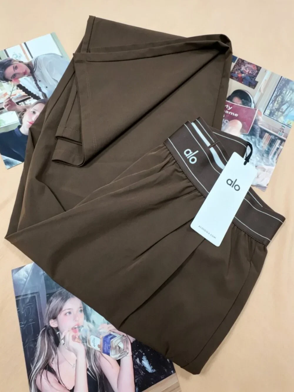 🤎ALO Yoga Espresso Suit Up Trouser NWT🏷️Regular 30